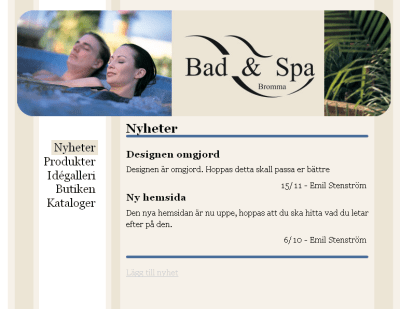 Screenshot of Bromma Bad och Spa