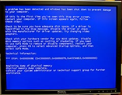 Blue Screen of Death